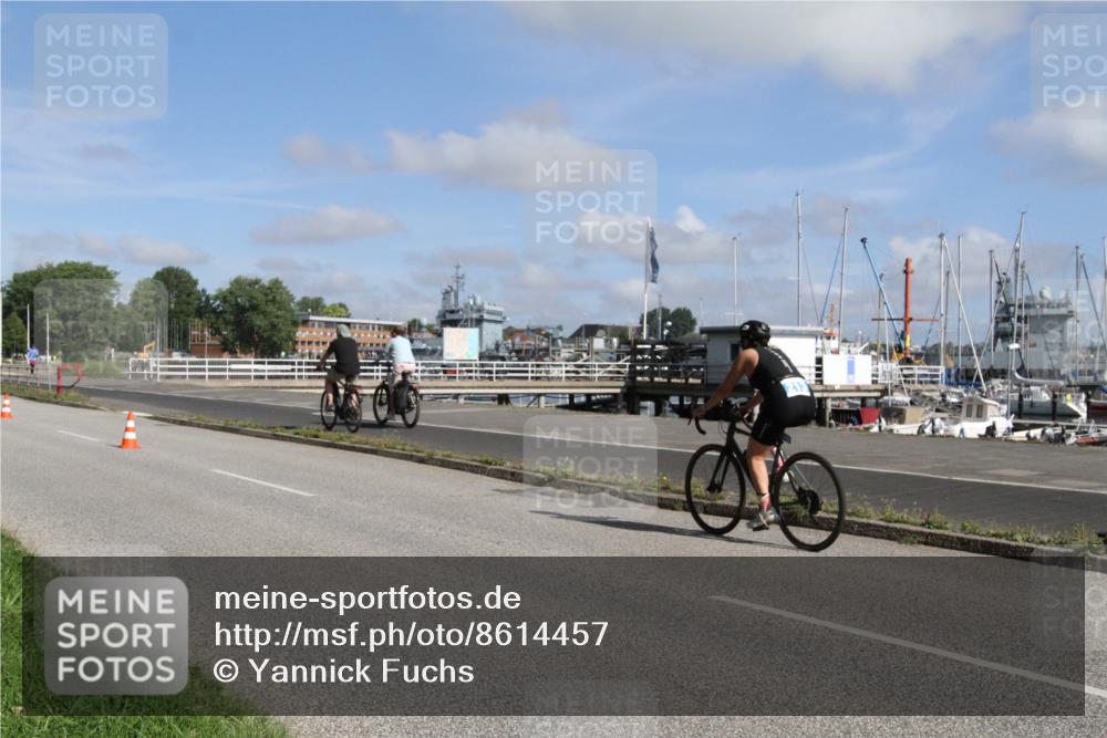 17.08.2025 - KN Förde Triathlon 2025 Yannick Fuchs http://msf.ph/oto/8614457 17.08.2025 10:15:59 Radfahren 213 meine-sportfotos.de