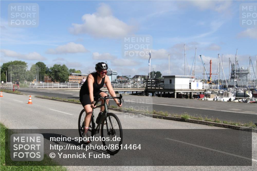 17.08.2025 - KN Förde Triathlon 2025 Yannick Fuchs http://msf.ph/oto/8614464 17.08.2025 10:18:18 Radfahren 207, 213 meine-sportfotos.de