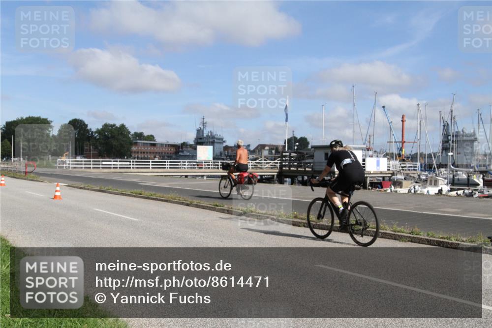 17.08.2025 - KN Förde Triathlon 2025 Yannick Fuchs http://msf.ph/oto/8614471 17.08.2025 10:25:26 Radfahren 245 meine-sportfotos.de