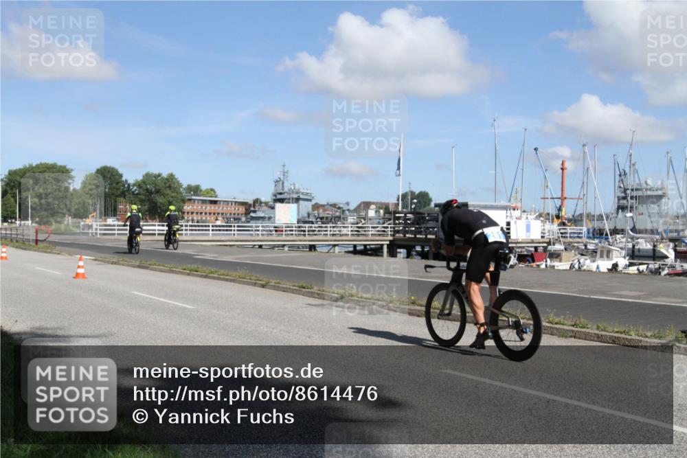 17.08.2025 - KN Förde Triathlon 2025 Yannick Fuchs http://msf.ph/oto/8614476 17.08.2025 10:58:48 Radfahren 261 meine-sportfotos.de
