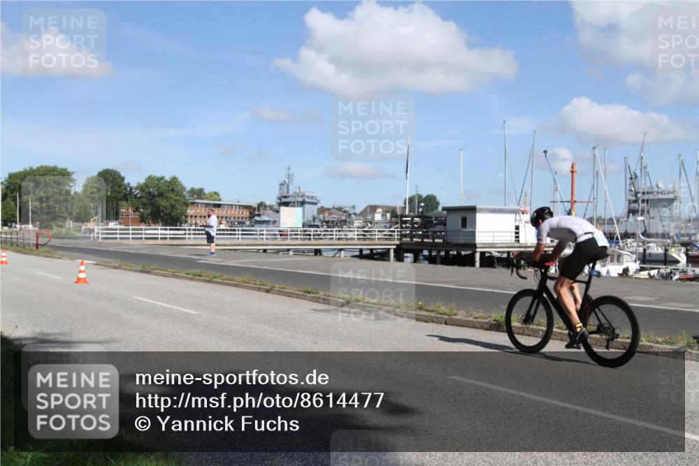 17.08.2025 - KN Förde Triathlon 2025 Yannick Fuchs http://msf.ph/oto/8614477 17.08.2025 10:59:26 Radfahren 264 meine-sportfotos.de
