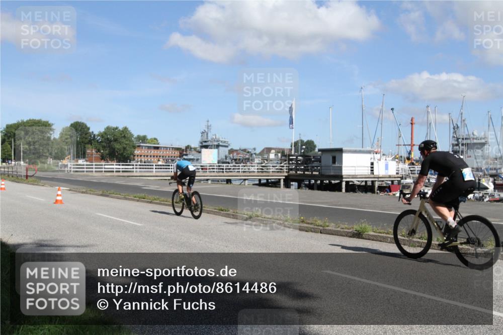 17.08.2025 - KN Förde Triathlon 2025 Yannick Fuchs http://msf.ph/oto/8614486 17.08.2025 11:01:03 Radfahren 264, 270, 275 meine-sportfotos.de