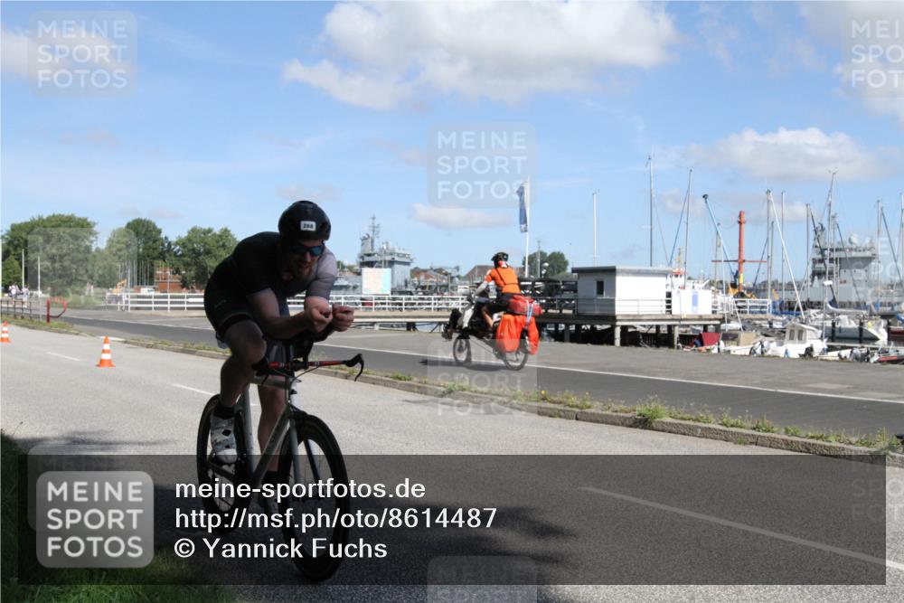 17.08.2025 - KN Förde Triathlon 2025 Yannick Fuchs http://msf.ph/oto/8614487 17.08.2025 11:01:23 Radfahren 268 meine-sportfotos.de