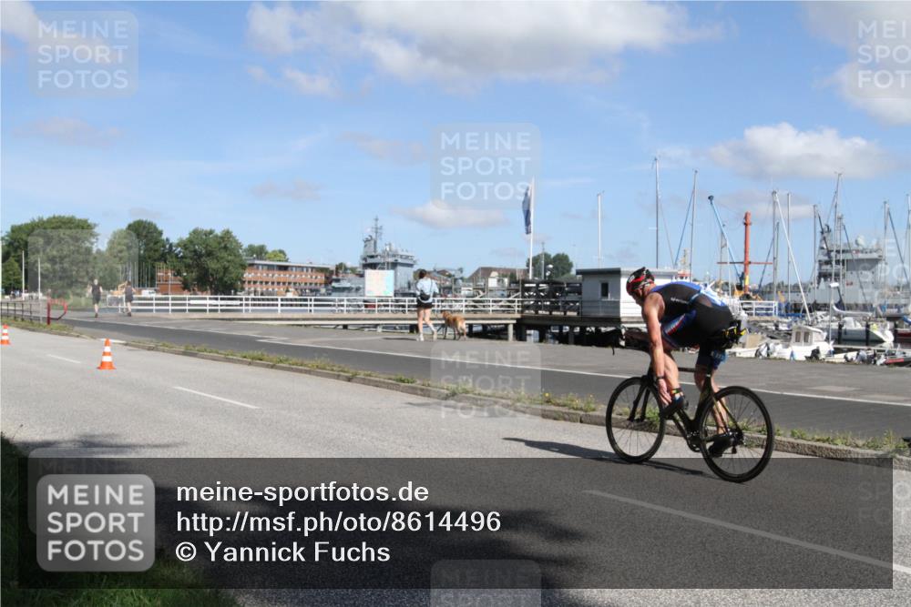 17.08.2025 - KN Förde Triathlon 2025 Yannick Fuchs http://msf.ph/oto/8614496 17.08.2025 11:02:27 Radfahren 265, 272, 283 meine-sportfotos.de