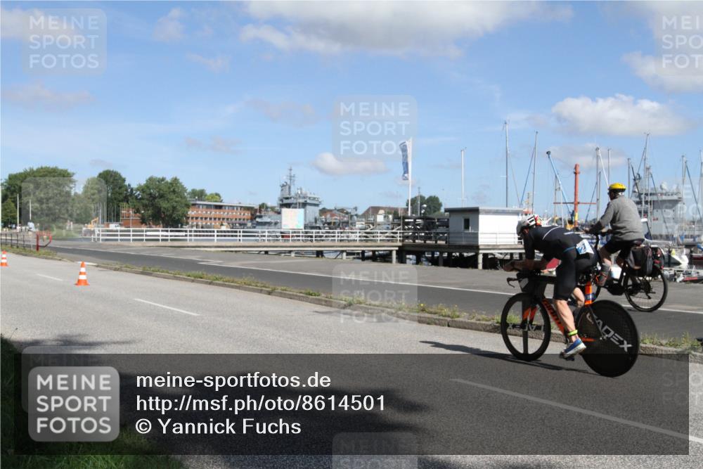 17.08.2025 - KN Förde Triathlon 2025 Yannick Fuchs http://msf.ph/oto/8614501 17.08.2025 11:03:04 Radfahren 273, 274, 280, 287 meine-sportfotos.de