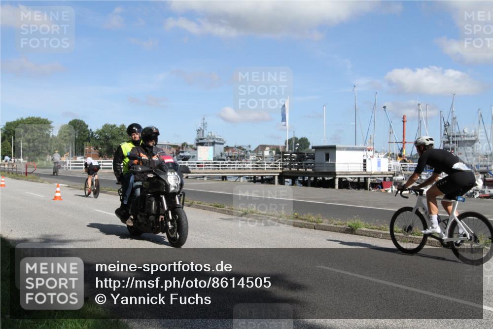 17.08.2025 - KN Förde Triathlon 2025 Yannick Fuchs http://msf.ph/oto/8614505 17.08.2025 11:03:10 Radfahren 263, 269, 273, 278, 280, 287 meine-sportfotos.de