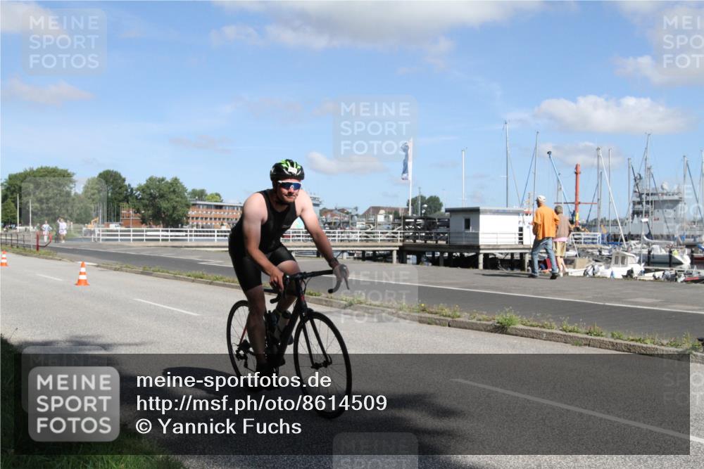 17.08.2025 - KN Förde Triathlon 2025 Yannick Fuchs http://msf.ph/oto/8614509 17.08.2025 11:03:38 Radfahren 271, 284, 307 meine-sportfotos.de