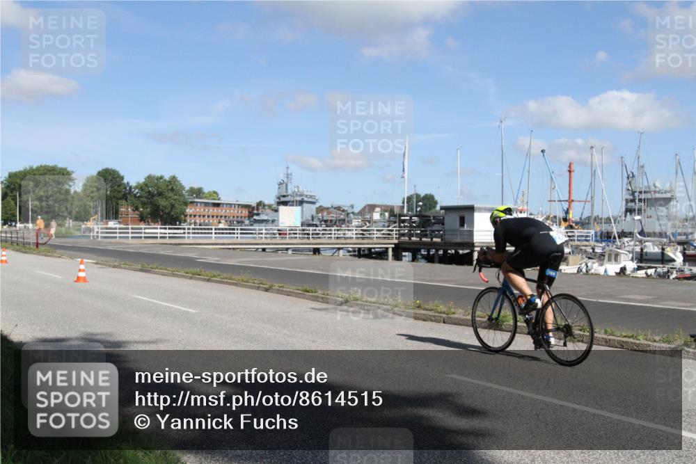 17.08.2025 - KN Förde Triathlon 2025 Yannick Fuchs http://msf.ph/oto/8614515 17.08.2025 11:04:32 Radfahren 287, 288, 303 meine-sportfotos.de
