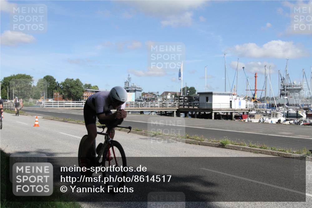17.08.2025 - KN Förde Triathlon 2025 Yannick Fuchs http://msf.ph/oto/8614517 17.08.2025 11:04:35 Radfahren 273, 280, 287, 288, 303 meine-sportfotos.de