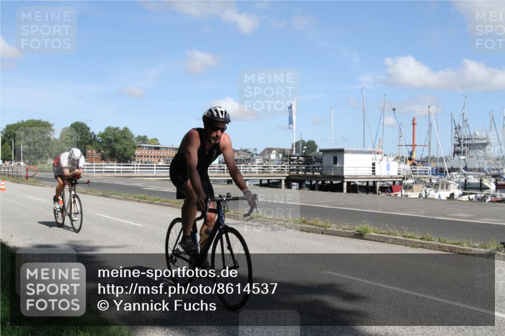 17.08.2025 - KN Förde Triathlon 2025 Yannick Fuchs http://msf.ph/oto/8614537 17.08.2025 11:06:52 Radfahren 282, 296, 306 meine-sportfotos.de