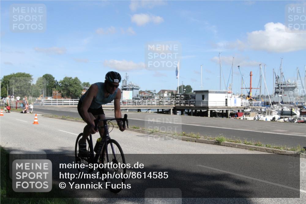 17.08.2025 - KN Förde Triathlon 2025 Yannick Fuchs http://msf.ph/oto/8614585 17.08.2025 11:09:53 Radfahren 340 meine-sportfotos.de
