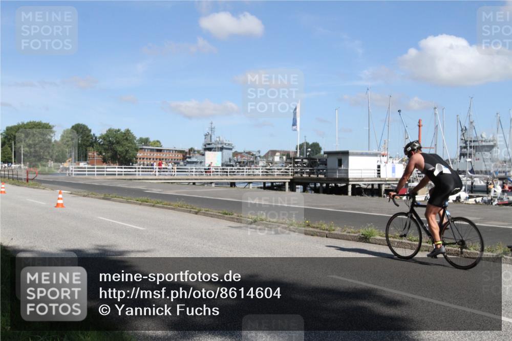 17.08.2025 - KN Förde Triathlon 2025 Yannick Fuchs http://msf.ph/oto/8614604 17.08.2025 11:10:32 Radfahren 311, 320, 321, 327, 343, 603, 615 meine-sportfotos.de