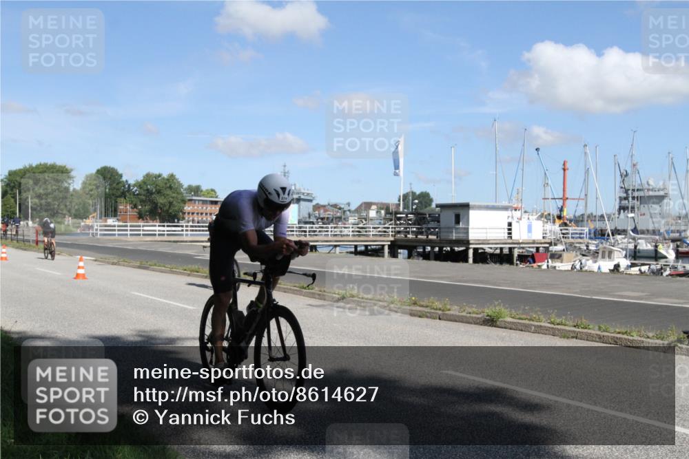 17.08.2025 - KN Förde Triathlon 2025 Yannick Fuchs http://msf.ph/oto/8614627 17.08.2025 11:11:31 Radfahren 267, 274, 604, 611 meine-sportfotos.de