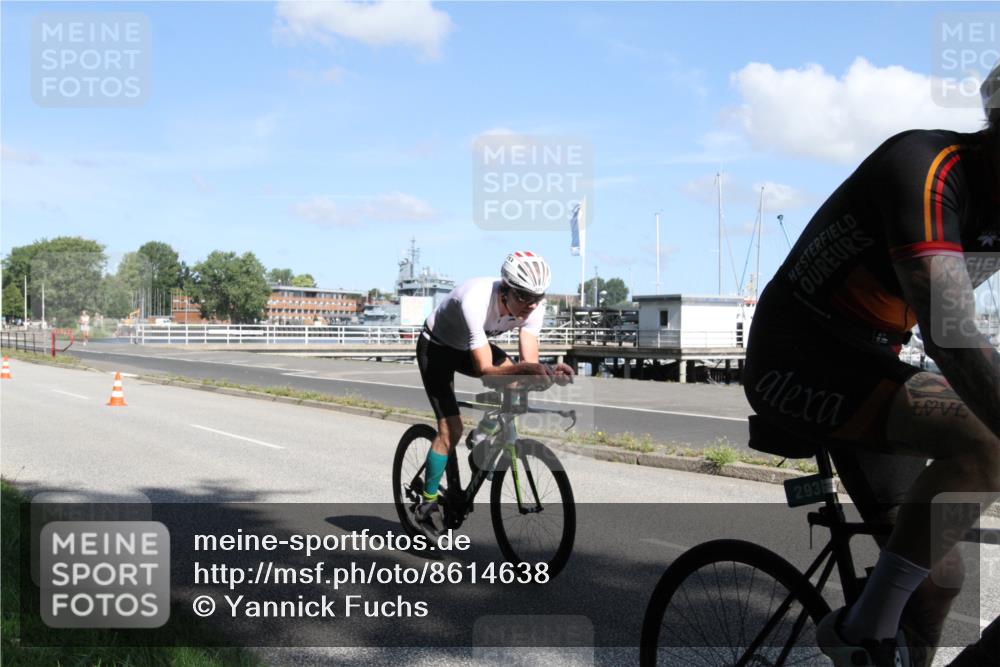 17.08.2025 - KN Förde Triathlon 2025 Yannick Fuchs http://msf.ph/oto/8614638 17.08.2025 11:11:58 Radfahren 270, 293, 321, 334, 362, 603 meine-sportfotos.de