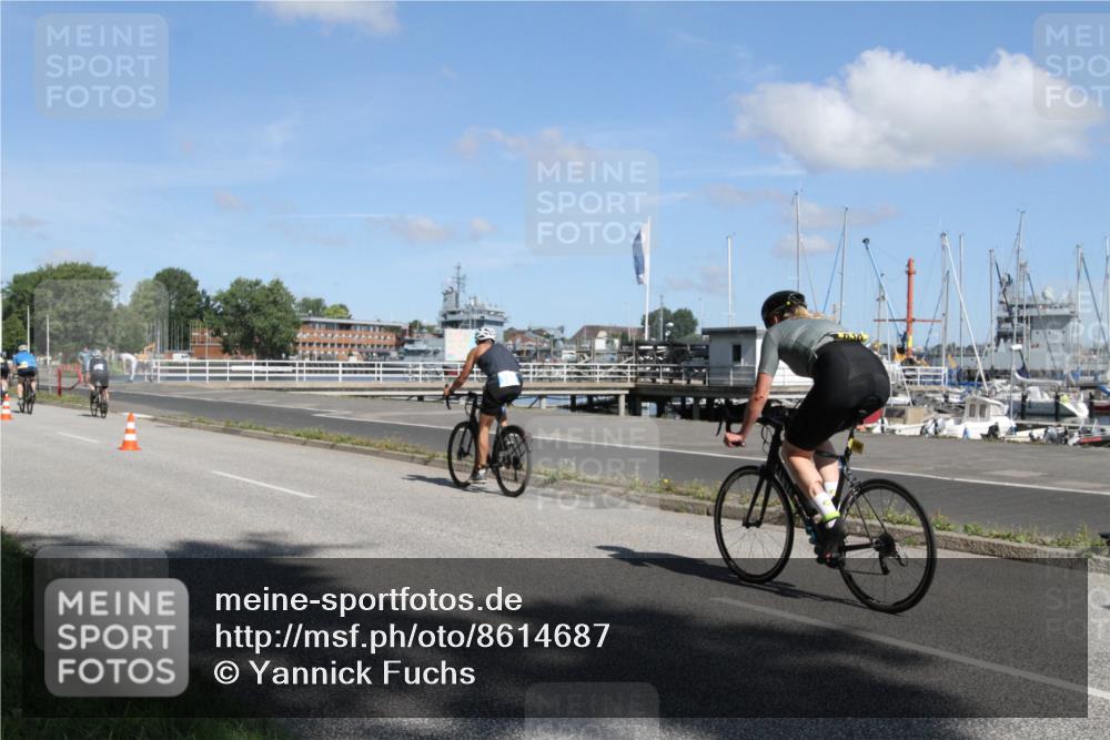 17.08.2025 - KN Förde Triathlon 2025 Yannick Fuchs http://msf.ph/oto/8614687 17.08.2025 11:13:27 Radfahren 272, 329, 330, 341, 345, 353, 377, 380, 613, 619, 625, 638 meine-sportfotos.de
