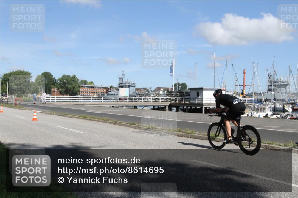 17.08.2025 - KN Förde Triathlon 2025 Yannick Fuchs http://msf.ph/oto/8614695 17.08.2025 11:13:44 Radfahren 281, 284 meine-sportfotos.de