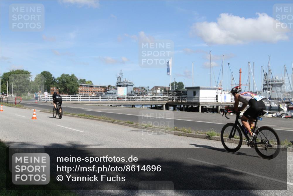 17.08.2025 - KN Förde Triathlon 2025 Yannick Fuchs http://msf.ph/oto/8614696 17.08.2025 11:13:45 Radfahren 281, 284, 371 meine-sportfotos.de