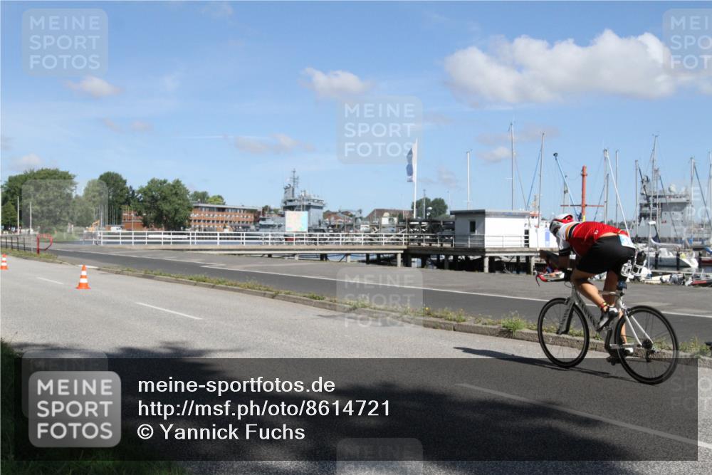 17.08.2025 - KN Förde Triathlon 2025 Yannick Fuchs http://msf.ph/oto/8614721 17.08.2025 11:14:35 Radfahren 263, 288, 306, 337, 349, 389 meine-sportfotos.de