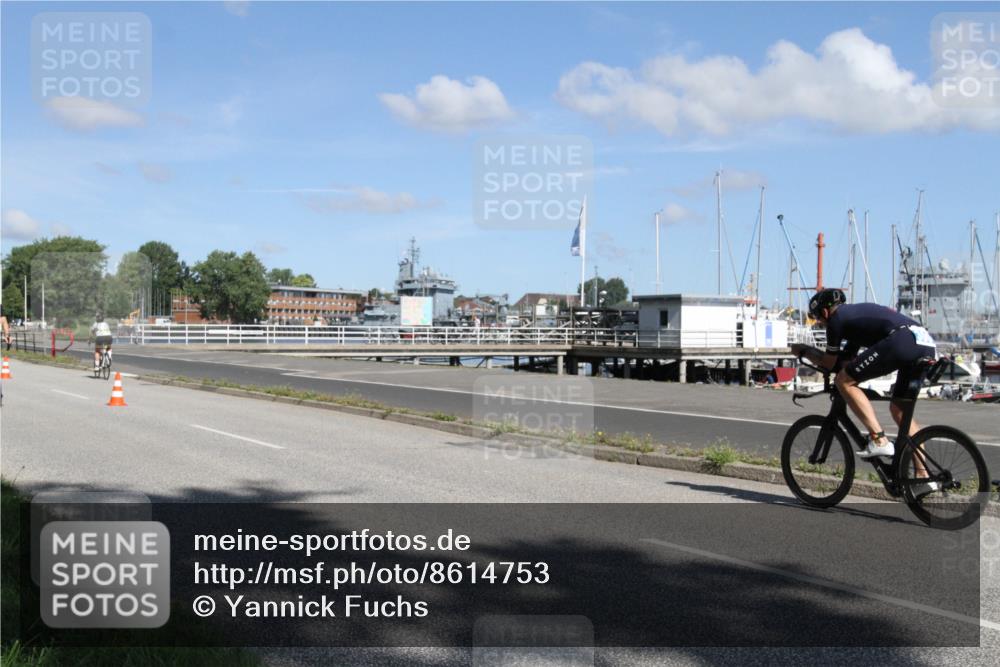 17.08.2025 - KN Förde Triathlon 2025 Yannick Fuchs http://msf.ph/oto/8614753 17.08.2025 11:15:33 Radfahren 300, 307, 354, 623, 629 meine-sportfotos.de
