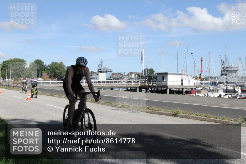 17.08.2025 - KN Förde Triathlon 2025 Yannick Fuchs http://msf.ph/oto/8614778 17.08.2025 11:16:19 Radfahren 266, 296, 303, 328, 335 meine-sportfotos.de