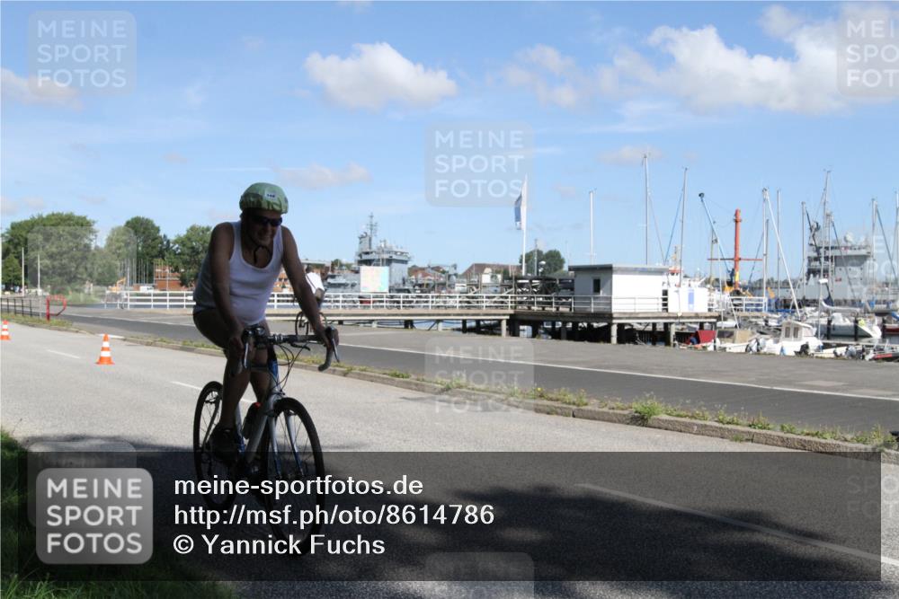 17.08.2025 - KN Förde Triathlon 2025 Yannick Fuchs http://msf.ph/oto/8614786 17.08.2025 11:16:51 Radfahren 346, 643 meine-sportfotos.de