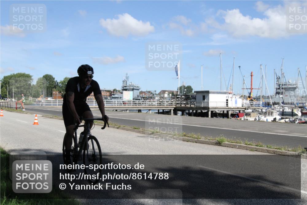 17.08.2025 - KN Förde Triathlon 2025 Yannick Fuchs http://msf.ph/oto/8614788 17.08.2025 11:17:03 Radfahren 294, 299, 300, 622, 629 meine-sportfotos.de