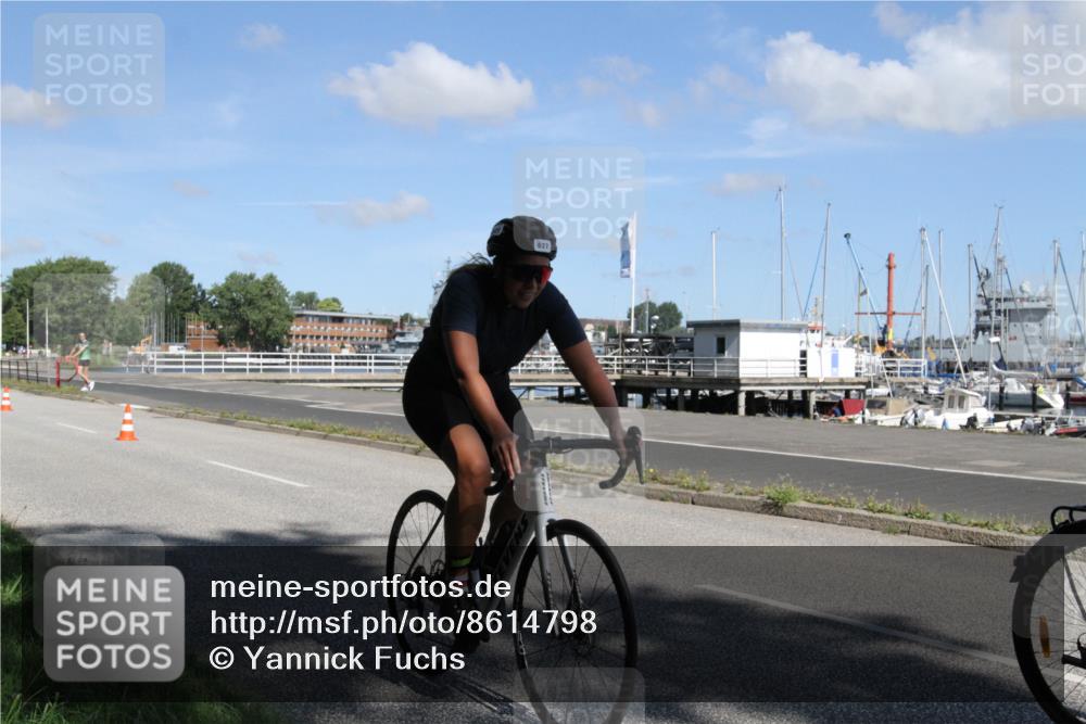 17.08.2025 - KN Förde Triathlon 2025 Yannick Fuchs http://msf.ph/oto/8614798 17.08.2025 11:17:23 Radfahren 282, 295, 309, 376, 382, 627 meine-sportfotos.de
