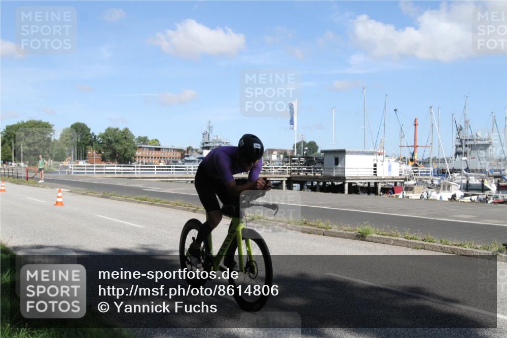 17.08.2025 - KN Förde Triathlon 2025 Yannick Fuchs http://msf.ph/oto/8614806 17.08.2025 11:17:34 Radfahren 266, 323, 359, 624 meine-sportfotos.de