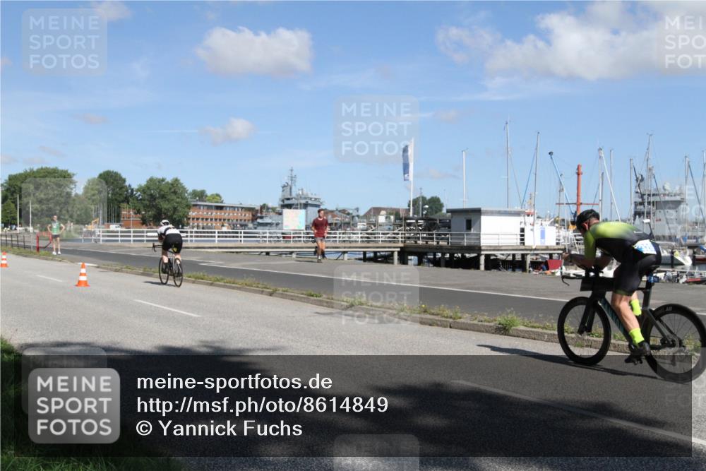 17.08.2025 - KN Förde Triathlon 2025 Yannick Fuchs http://msf.ph/oto/8614849 17.08.2025 11:18:24 Radfahren 268, 320, 340, 615 meine-sportfotos.de