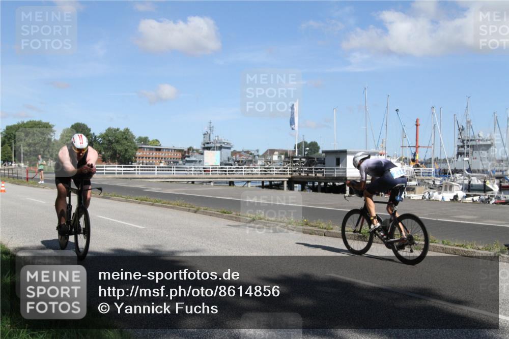 17.08.2025 - KN Förde Triathlon 2025 Yannick Fuchs http://msf.ph/oto/8614856 17.08.2025 11:18:41 Radfahren 274, 294, 316 meine-sportfotos.de