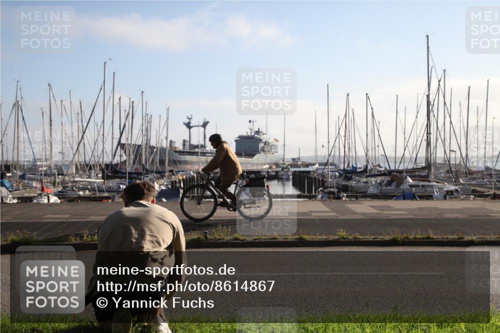 17.08.2025 - KN Förde Triathlon 2025 Yannick Fuchs http://msf.ph/oto/8614867 17.08.2025 08:34:42 Radfahren  meine-sportfotos.de