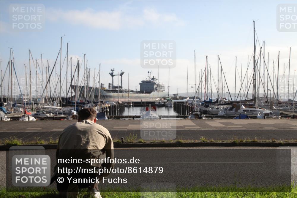 17.08.2025 - KN Förde Triathlon 2025 Yannick Fuchs http://msf.ph/oto/8614879 17.08.2025 08:34:54 Radfahren  meine-sportfotos.de