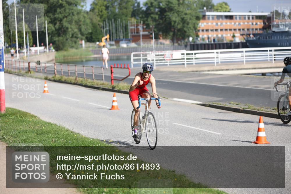 17.08.2025 - KN Förde Triathlon 2025 Yannick Fuchs http://msf.ph/oto/8614893 17.08.2025 09:28:32 Radfahren 119, 167, 172, 176, 182, 202, 254, 153, 163 meine-sportfotos.de