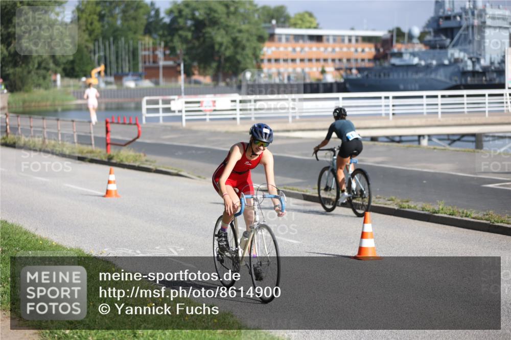 17.08.2025 - KN Förde Triathlon 2025 Yannick Fuchs http://msf.ph/oto/8614900 17.08.2025 09:28:32 Radfahren 119, 167, 172, 176, 182, 202, 254, 153, 163 meine-sportfotos.de