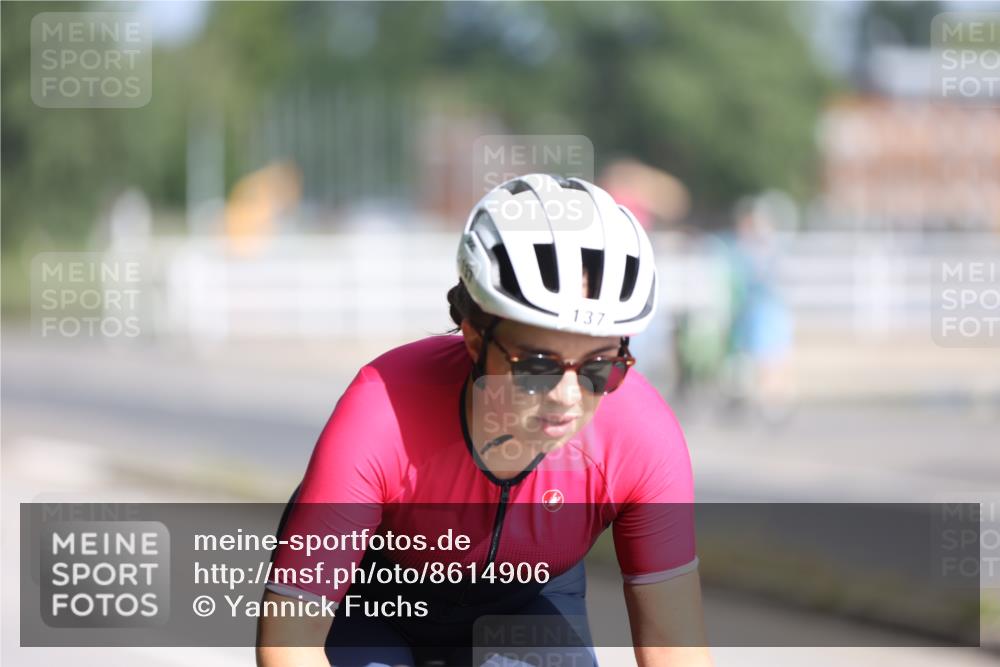 17.08.2025 - KN Förde Triathlon 2025 Yannick Fuchs http://msf.ph/oto/8614906 17.08.2025 10:02:50 Radfahren 137, 153, 181 meine-sportfotos.de