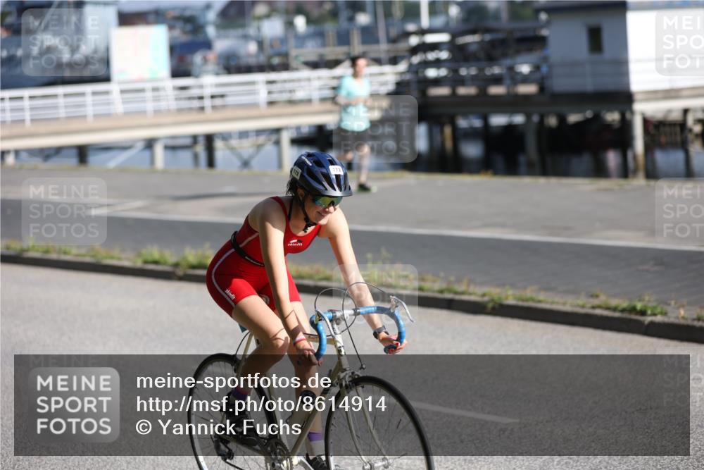 17.08.2025 - KN Förde Triathlon 2025 Yannick Fuchs http://msf.ph/oto/8614914 17.08.2025 09:28:33 Radfahren 119, 167, 172, 176, 182, 202, 254, 163 meine-sportfotos.de