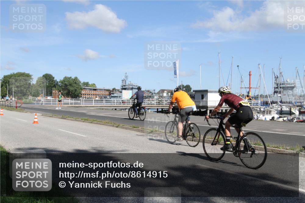 17.08.2025 - KN Förde Triathlon 2025 Yannick Fuchs http://msf.ph/oto/8614915 17.08.2025 11:19:25 Radfahren 304, 319, 363, 376, 602 meine-sportfotos.de