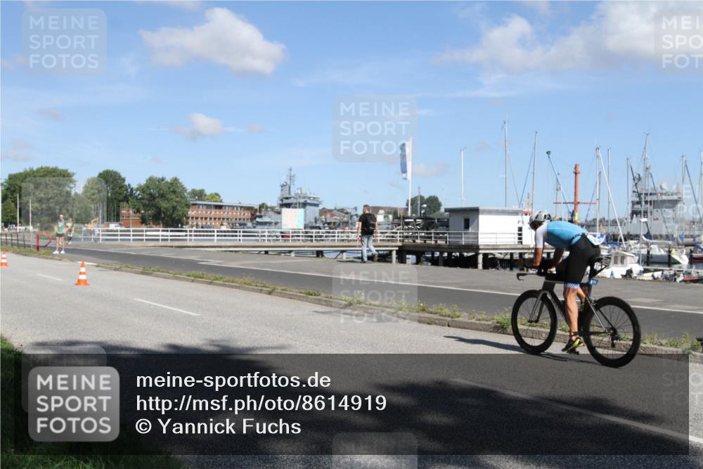 17.08.2025 - KN Förde Triathlon 2025 Yannick Fuchs http://msf.ph/oto/8614919 17.08.2025 11:19:36 Radfahren 275 meine-sportfotos.de