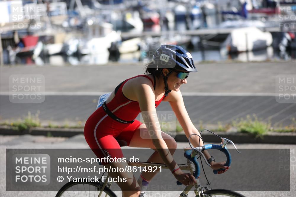 17.08.2025 - KN Förde Triathlon 2025 Yannick Fuchs http://msf.ph/oto/8614921 17.08.2025 09:28:33 Radfahren 119, 167, 172, 176, 182, 202, 254, 163 meine-sportfotos.de