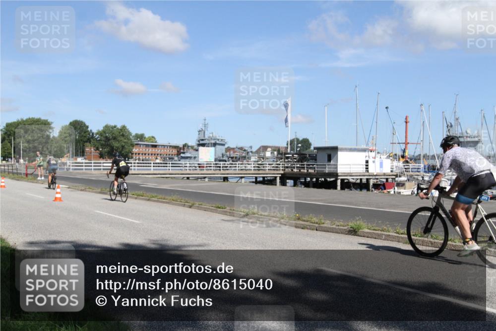 17.08.2025 - KN Förde Triathlon 2025 Yannick Fuchs http://msf.ph/oto/8615040 17.08.2025 11:20:22 Radfahren 321, 365, 375, 604, 607 meine-sportfotos.de