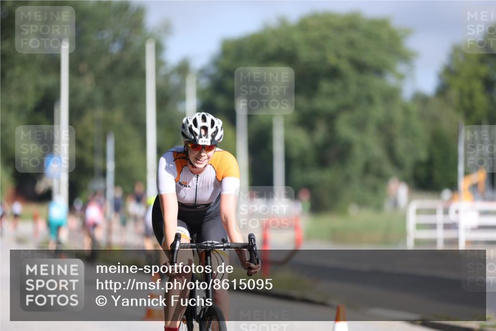 17.08.2025 - KN Förde Triathlon 2025 Yannick Fuchs http://msf.ph/oto/8615095 17.08.2025 09:29:21 Radfahren 103, 109, 113, 125, 170, 174, 228, 107 meine-sportfotos.de
