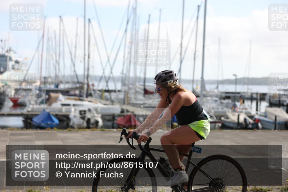 17.08.2025 - KN Förde Triathlon 2025 Yannick Fuchs http://msf.ph/oto/8615107 17.08.2025 10:03:48 Radfahren 131, 207, 160, 172, 221, 254 meine-sportfotos.de