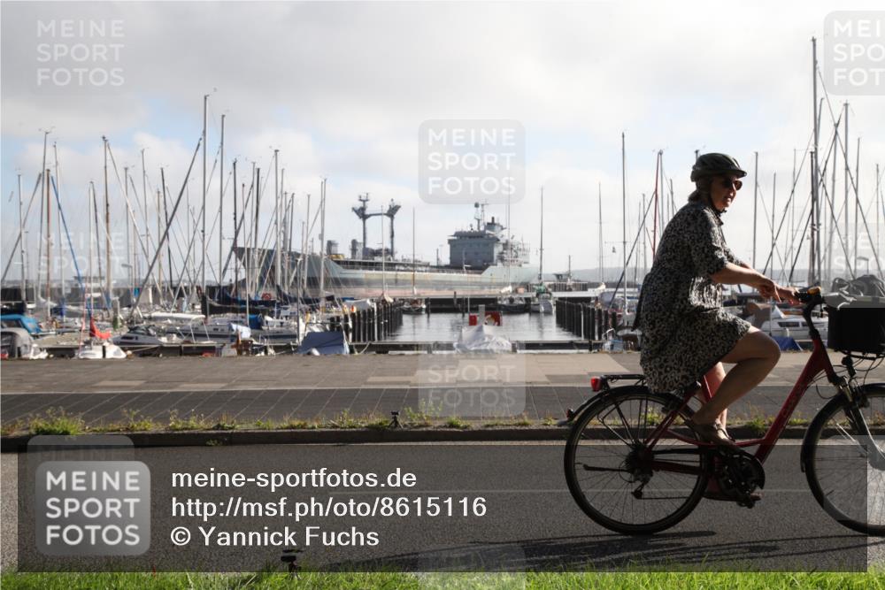 17.08.2025 - KN Förde Triathlon 2025 Yannick Fuchs http://msf.ph/oto/8615116 17.08.2025 09:01:21 Radfahren  meine-sportfotos.de