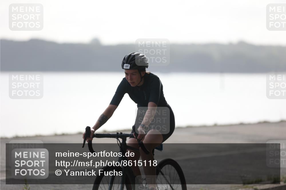 17.08.2025 - KN Förde Triathlon 2025 Yannick Fuchs http://msf.ph/oto/8615118 17.08.2025 10:03:54 Radfahren 131, 210, 207 meine-sportfotos.de