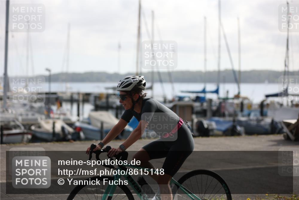 17.08.2025 - KN Förde Triathlon 2025 Yannick Fuchs http://msf.ph/oto/8615148 17.08.2025 10:04:01 Radfahren 210, 131 meine-sportfotos.de