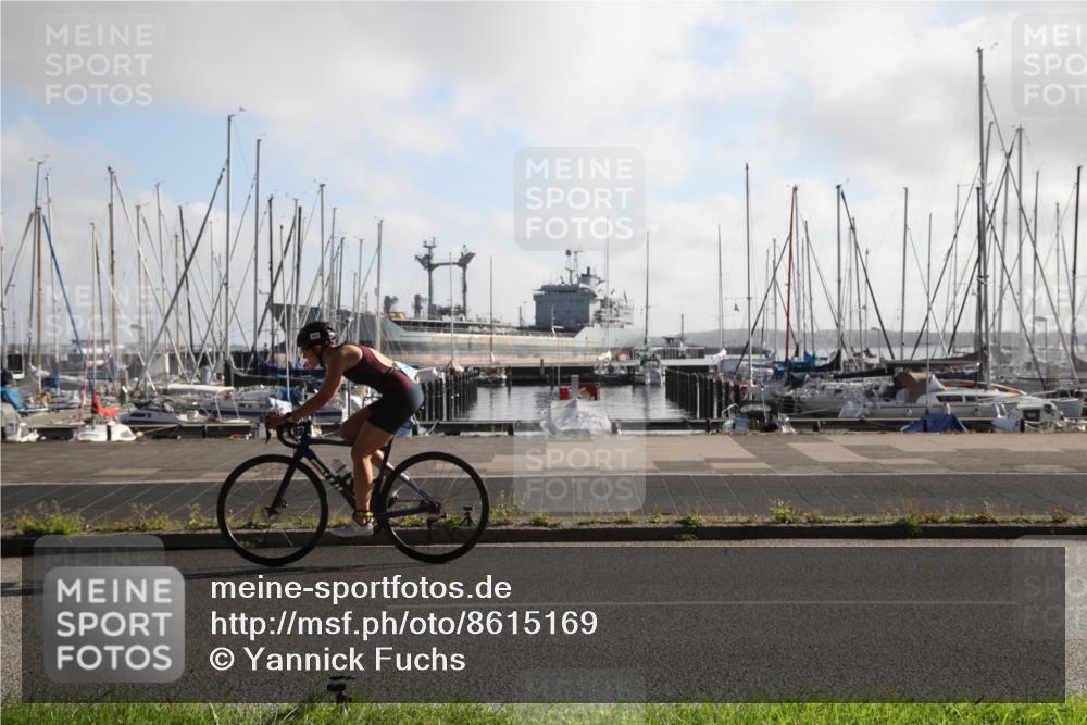 17.08.2025 - KN Förde Triathlon 2025 Yannick Fuchs http://msf.ph/oto/8615169 17.08.2025 09:14:38 Radfahren 115, 252 meine-sportfotos.de