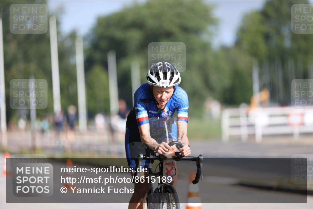17.08.2025 - KN Förde Triathlon 2025 Yannick Fuchs http://msf.ph/oto/8615189 17.08.2025 09:29:41 Radfahren 108, 110, 136, 179, 196, 211, 196, 205 meine-sportfotos.de