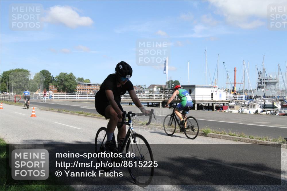 17.08.2025 - KN Förde Triathlon 2025 Yannick Fuchs http://msf.ph/oto/8615225 17.08.2025 11:22:03 Radfahren 348, 360, 387, 604, 607 meine-sportfotos.de