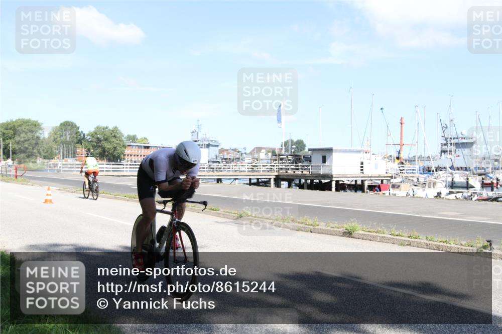 17.08.2025 - KN Förde Triathlon 2025 Yannick Fuchs http://msf.ph/oto/8615244 17.08.2025 11:22:28 Radfahren 283, 287, 291, 334, 362 meine-sportfotos.de