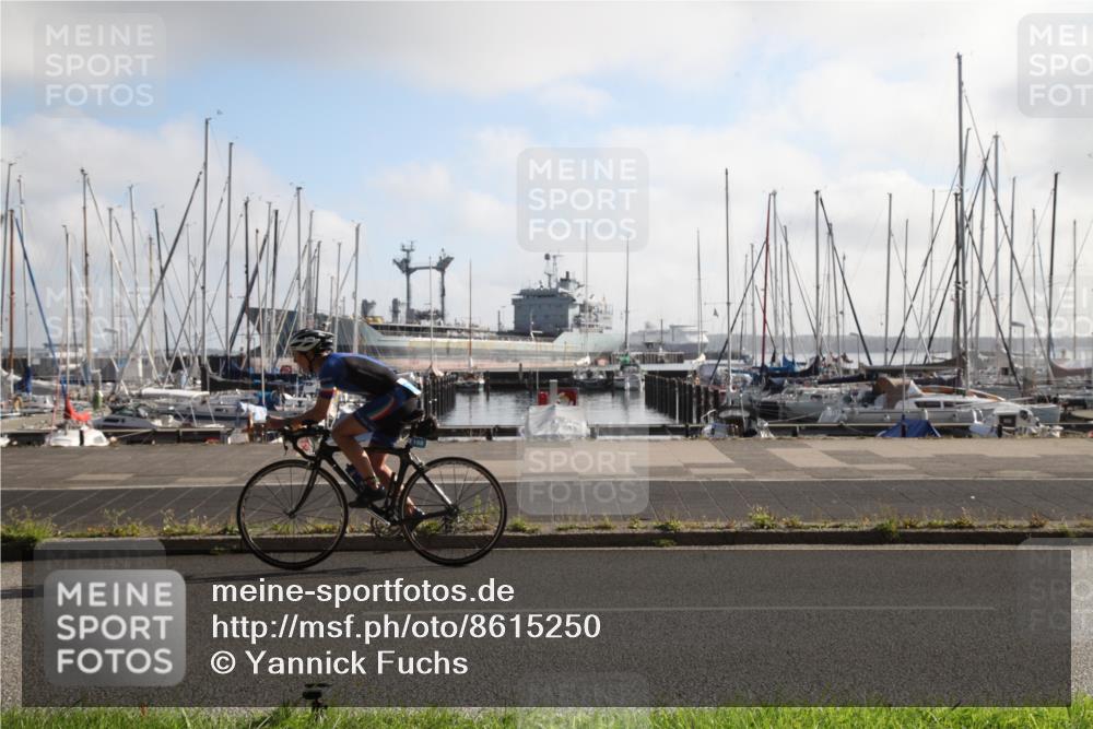 17.08.2025 - KN Förde Triathlon 2025 Yannick Fuchs http://msf.ph/oto/8615250 17.08.2025 09:17:28 Radfahren 101, 108, 109, 113 meine-sportfotos.de